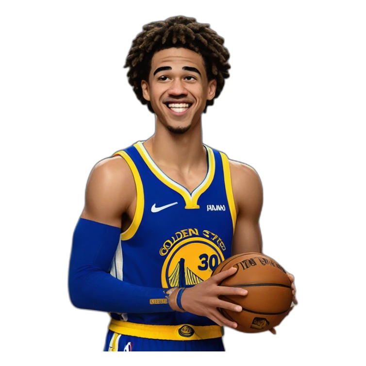 jordan poole at golden states warriors sticker