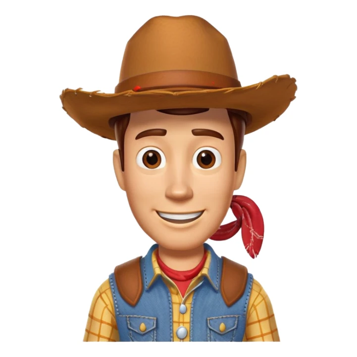 Woody cowboy from Toy Story sticker