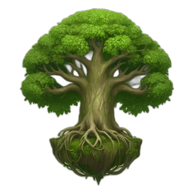 Crown of Yggdrasil sticker