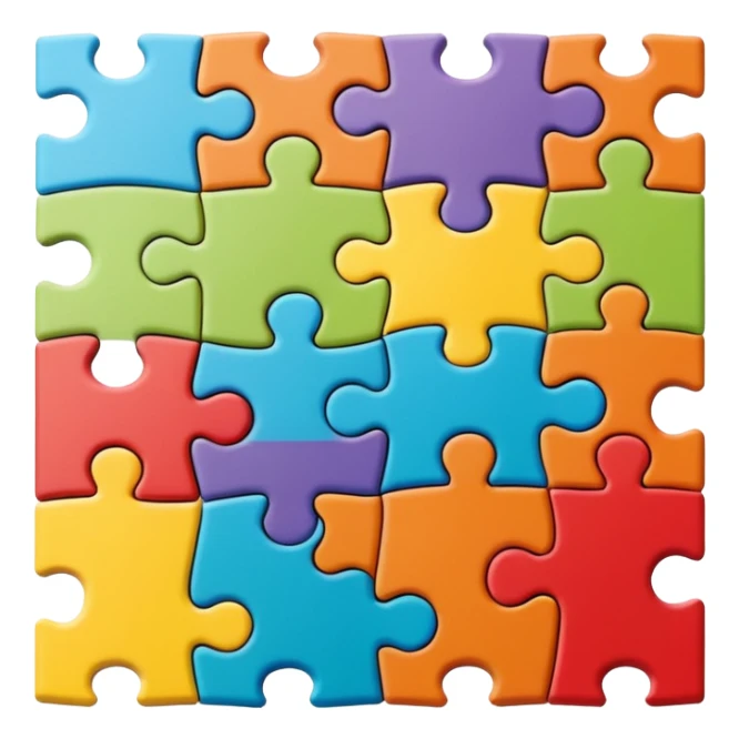 rompecabezas sticker