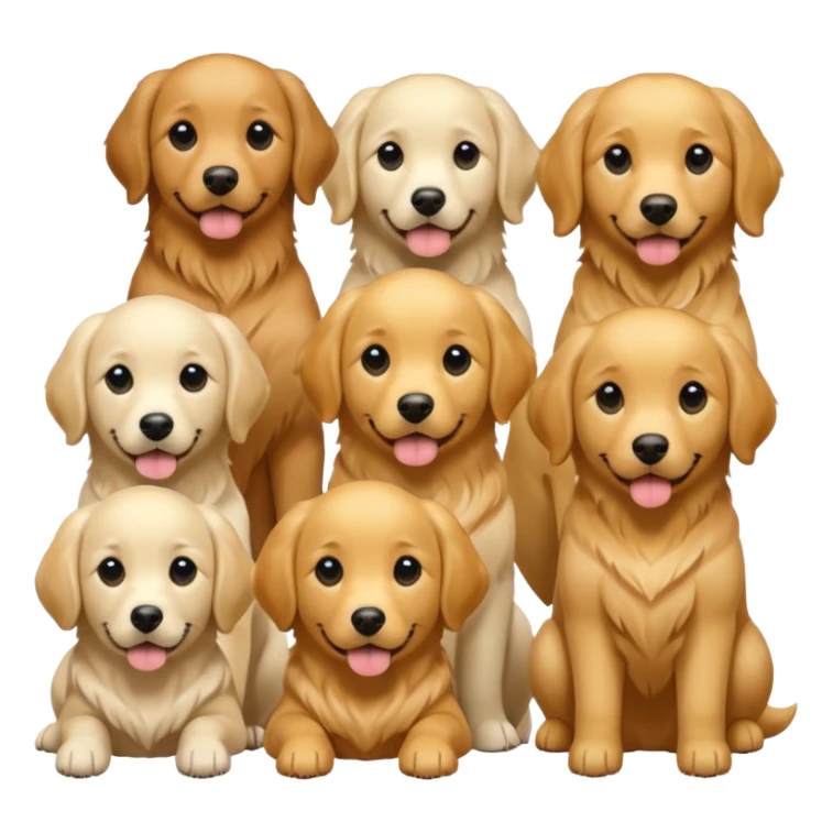 Dog on dog on dog on dog with light black spot on about sticker