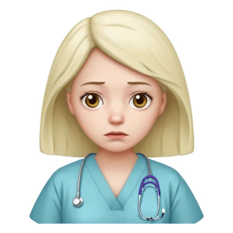 woman patient  sticker
