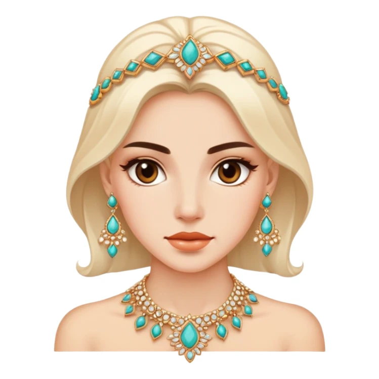 Up set woman without words sticker