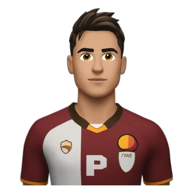 Dybala con la maglia as Roma sticker