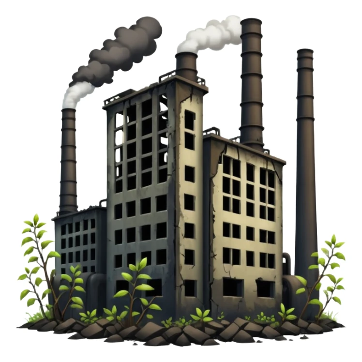 the power plant ruins sticker