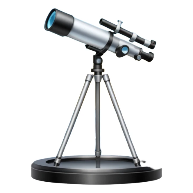 un observatoire avec un telescope qui sort du dome sticker