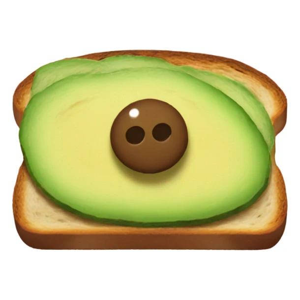  avocado toast aesthetic  sticker