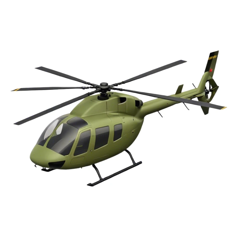 MD 500 - MD Helicopters (Model Year: 2021) (Iconic colour: Olive green) sticker