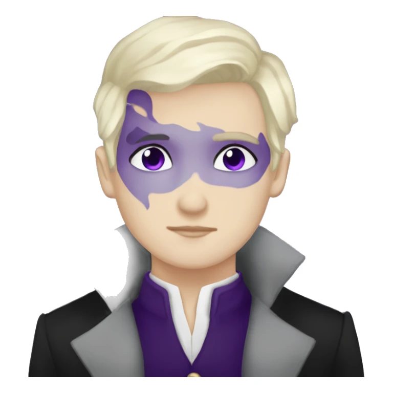 Rhysand from acotar with purple eyes sticker