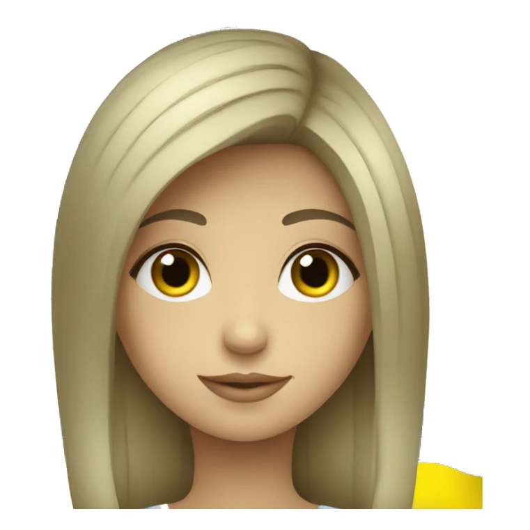 Ukrainian with the flag of Ukraine sticker