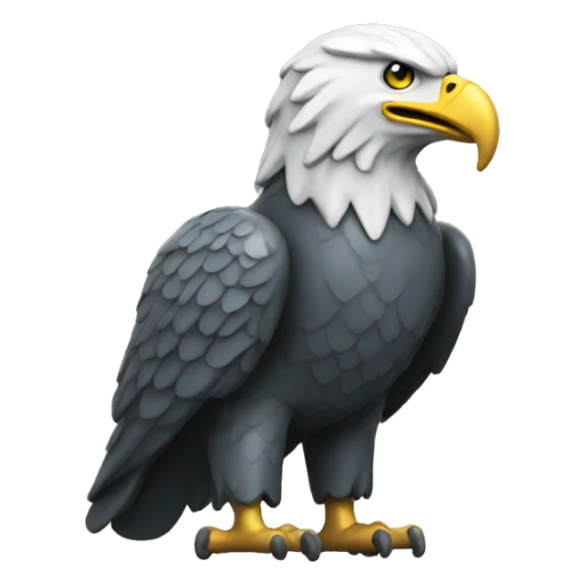 eagle statue sticker