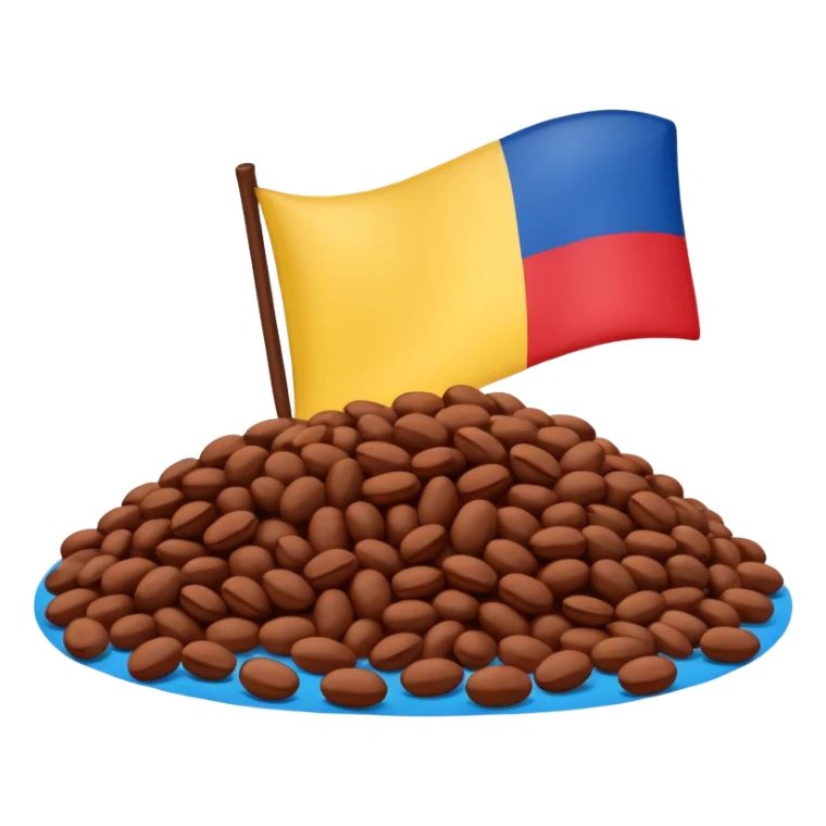 no, I need the beans and the colombian flag sticker