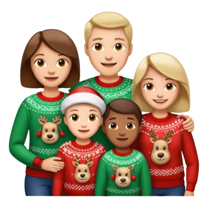 Family Christmas  sticker