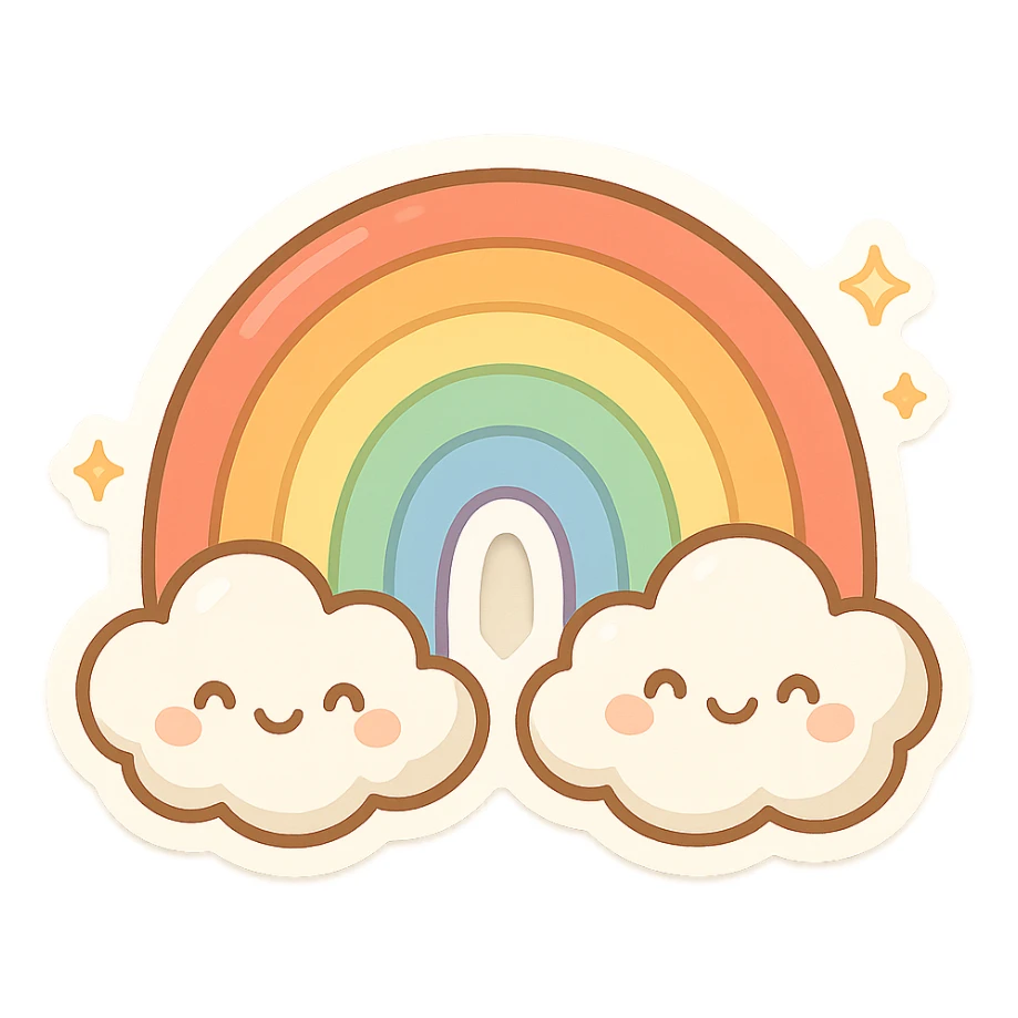 rainbow sticker