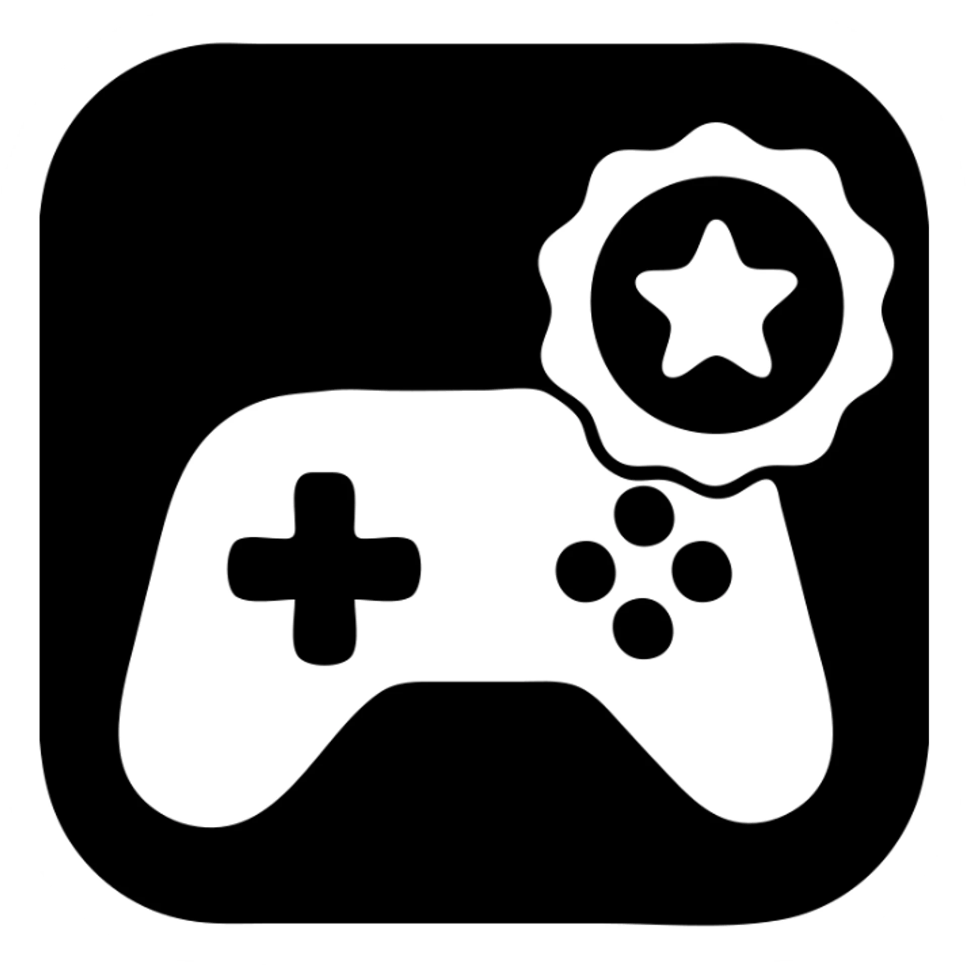 App icon for qbix88 expert online gaming platform with popularity badge and controller sticker