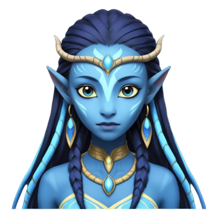 Neytiri   from Avatar movie sticker