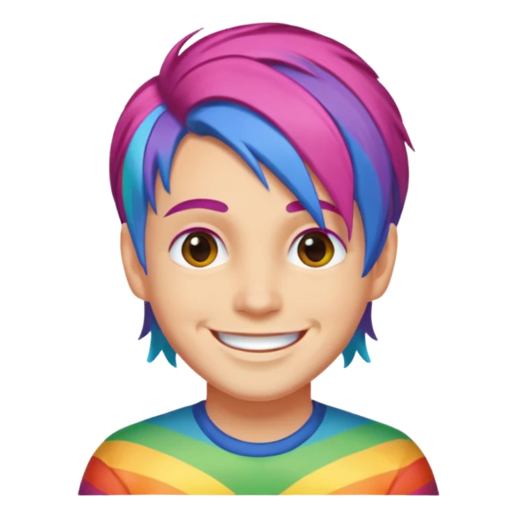 ludowosky (emoji arcobaleno) sticker