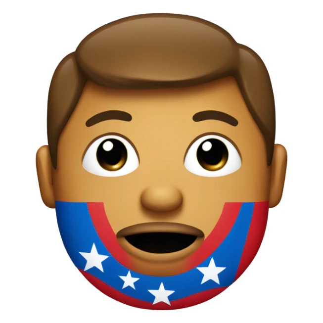 puerto rico with a poo emoji on it sticker