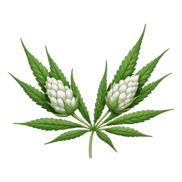 white color marijuana, no color sticker