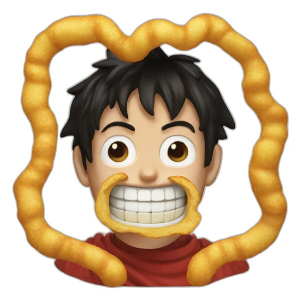 Luffy snackman  sticker