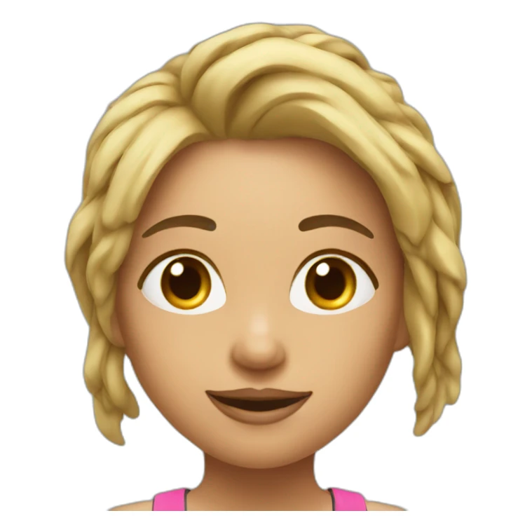 fitness women sticker