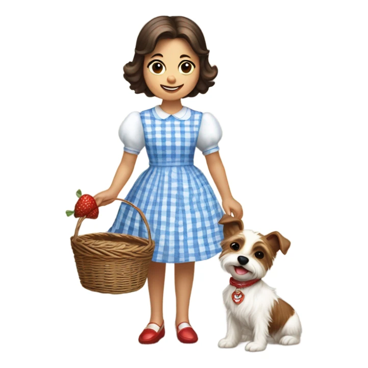 Dorothy and Toto sticker