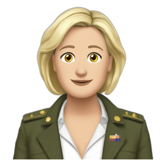 Marine Le Pen sticker