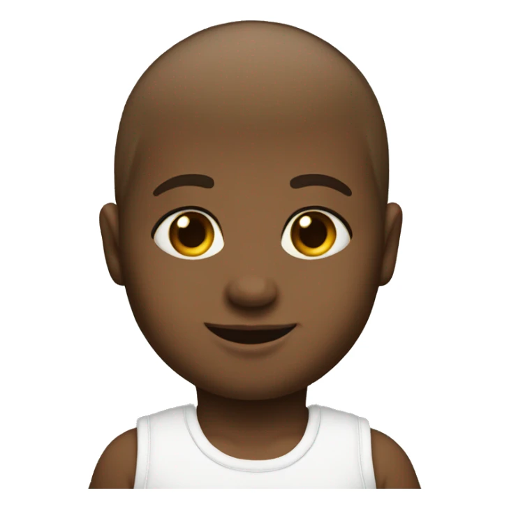 White Baby onesie  sticker