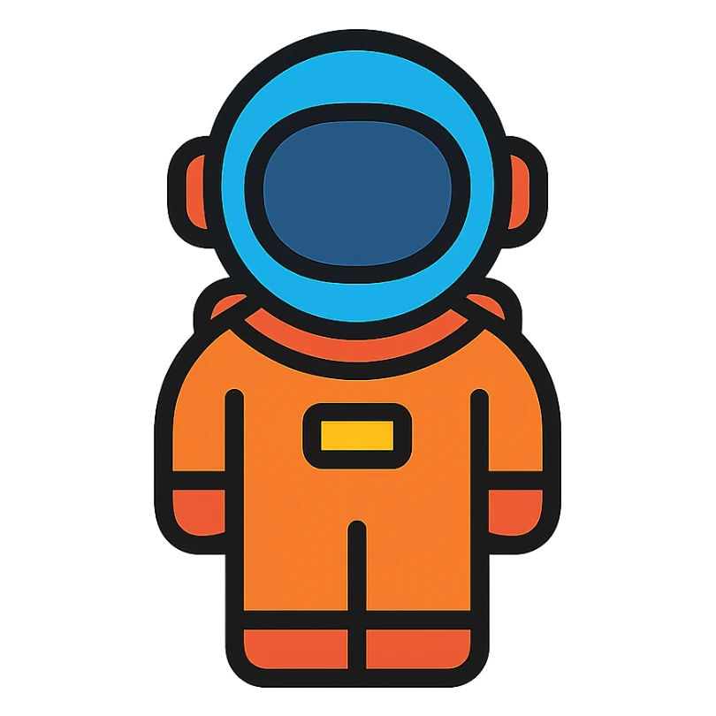 spaceman sticker