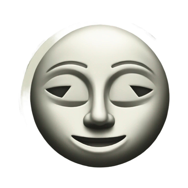 Paper money with a moon on it  sticker