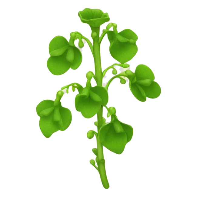 bells of ireland plant sticker