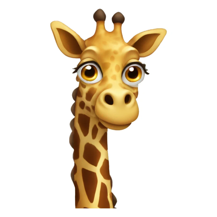 giraffe in halloween costume sticker