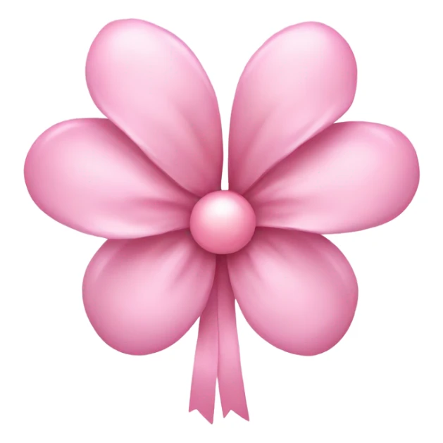 Pink pastel flower with boe sticker