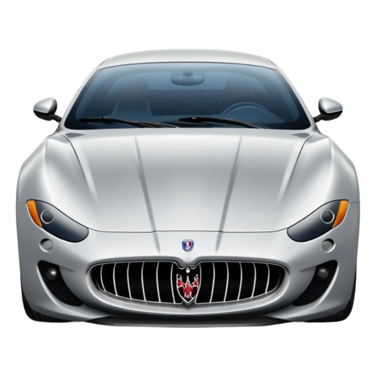 Maserati sports car sticker