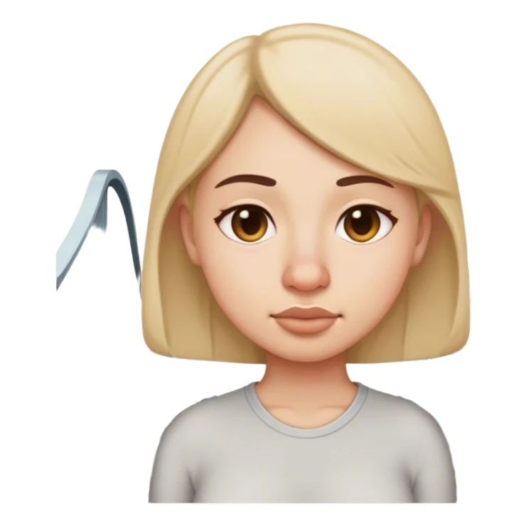 Bump on bridge of nose sticker