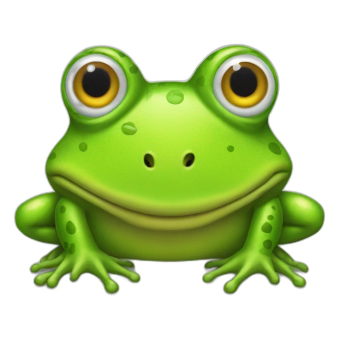 silly frog wearing a halloween costume sticker
