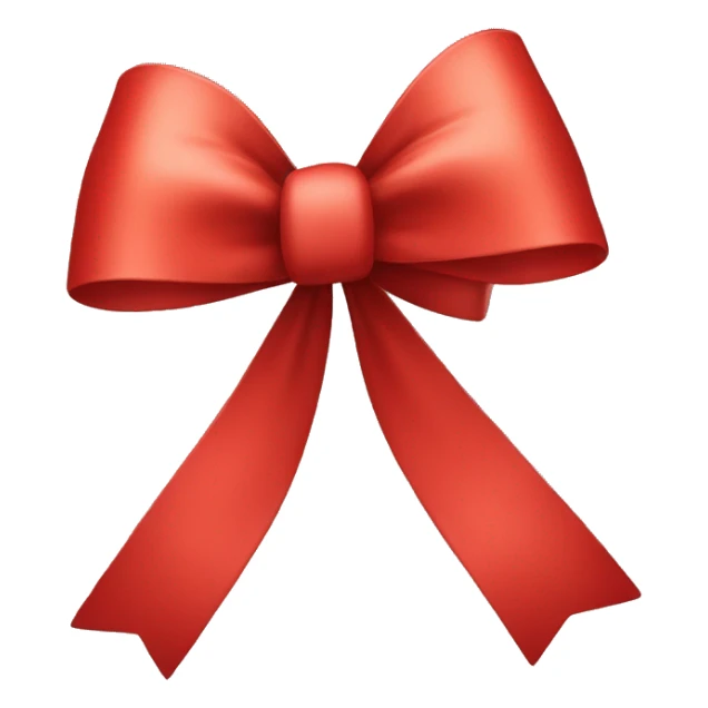 Big red bow  sticker