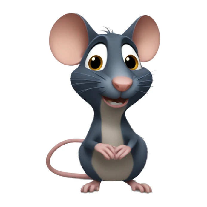 remy the rat from ratatouille sticker