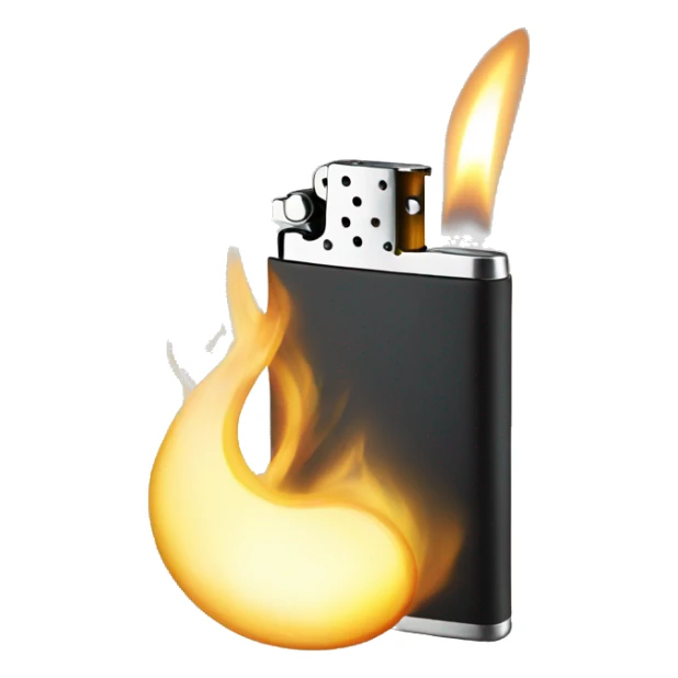 magic lighter sticker