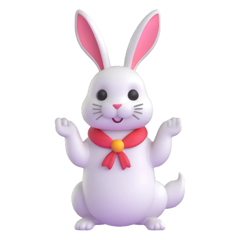 White Rabbit from Alice in Wonderland sticker