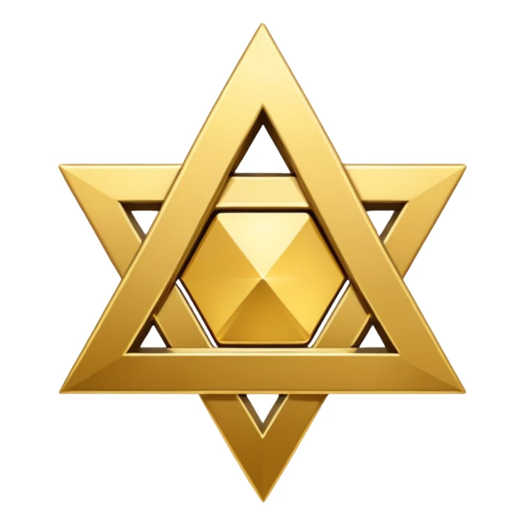 Star of David sticker