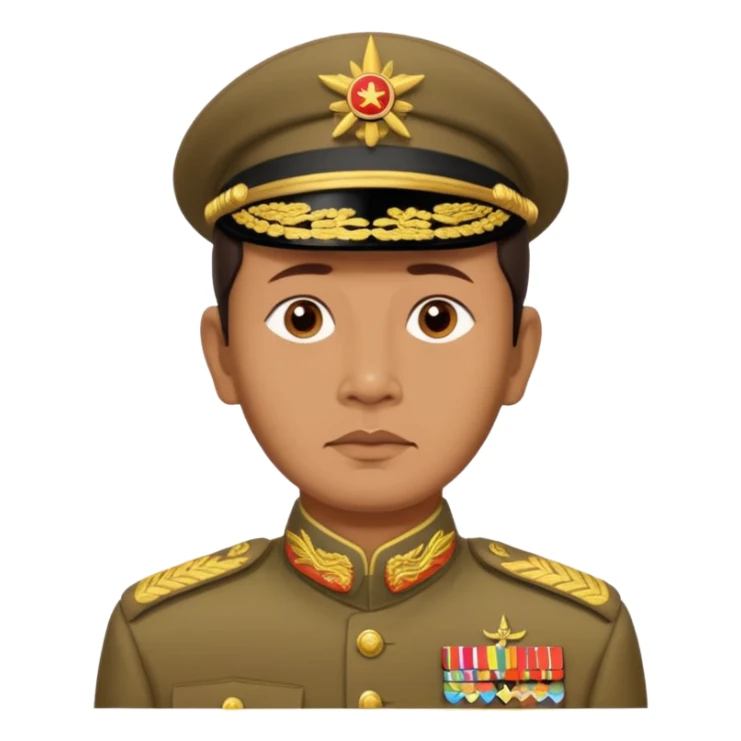 General  aung san sticker