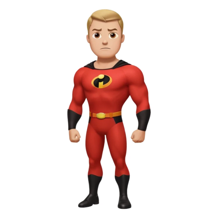 Mr. Incredible from The Incredibles Movie sticker