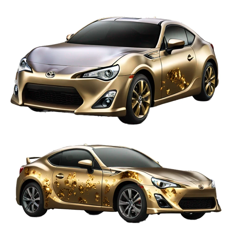 2013 Toyota 86 C-3PO tarnished from space  sticker