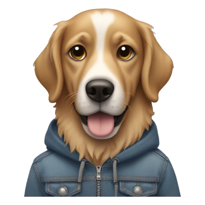 create me a genemoji dog that can skate sticker