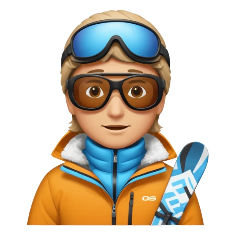 A person is skiing on the snow
person sticker