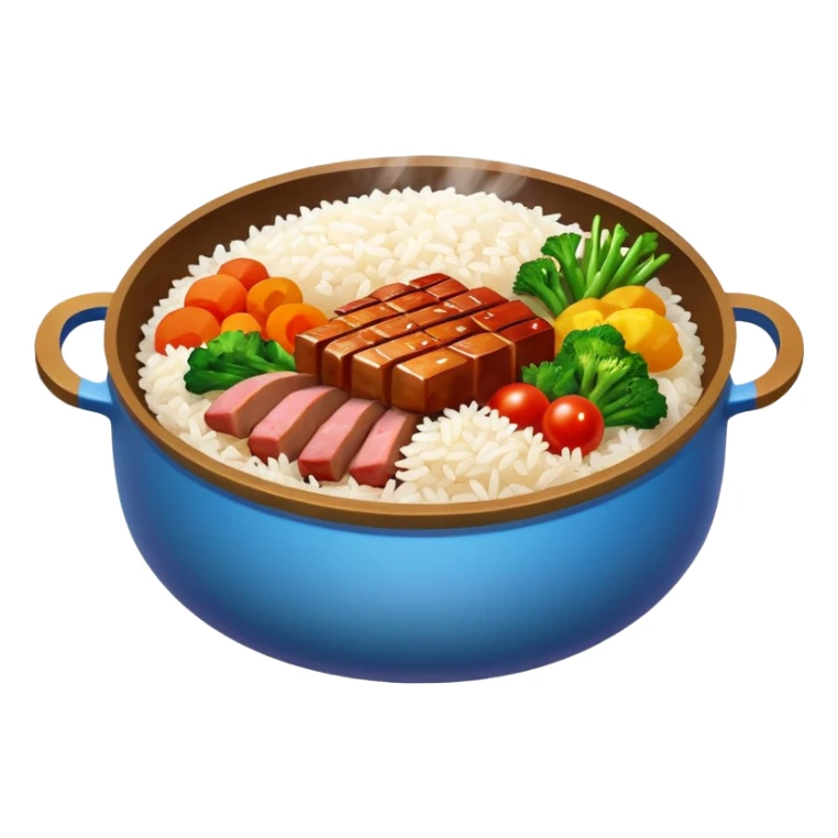 Create an emoji for Korean ishiyaki bibinba   sticker