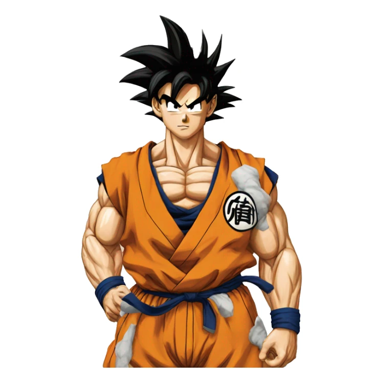 sangoku dans dragon ball Z sticker