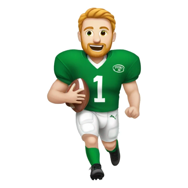 Irish football sticker