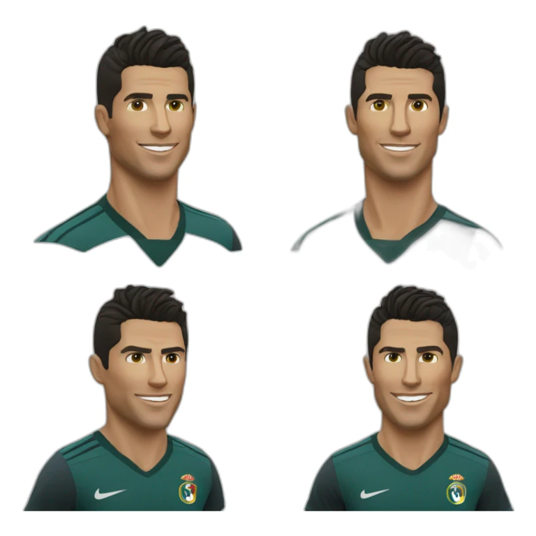 Cristiano Ronaldo albanais sticker